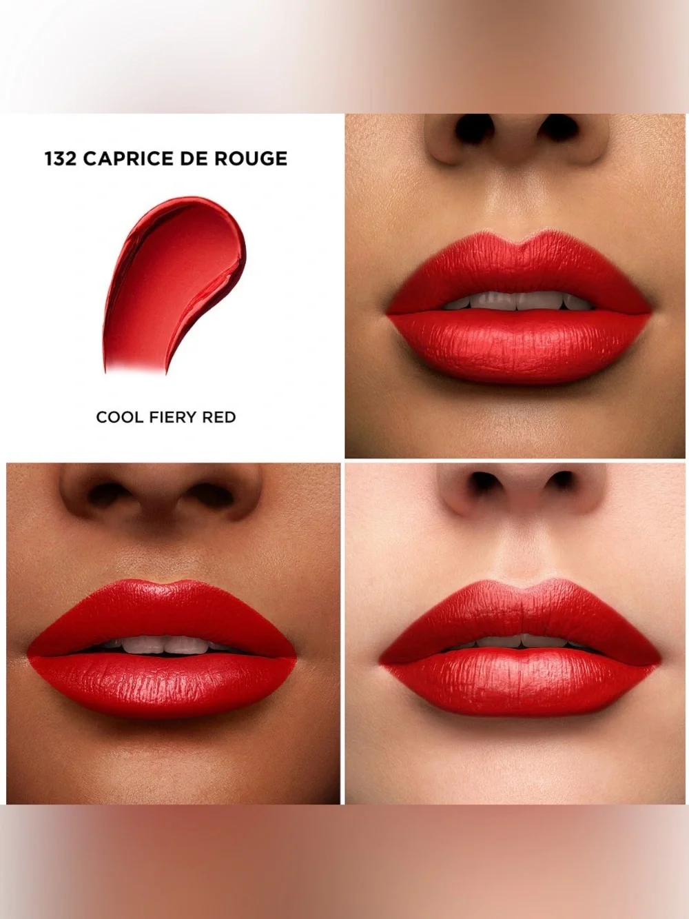Lancôme • L’Absolu Rouge Lipstick • Color: “Caprice” • Full Size
